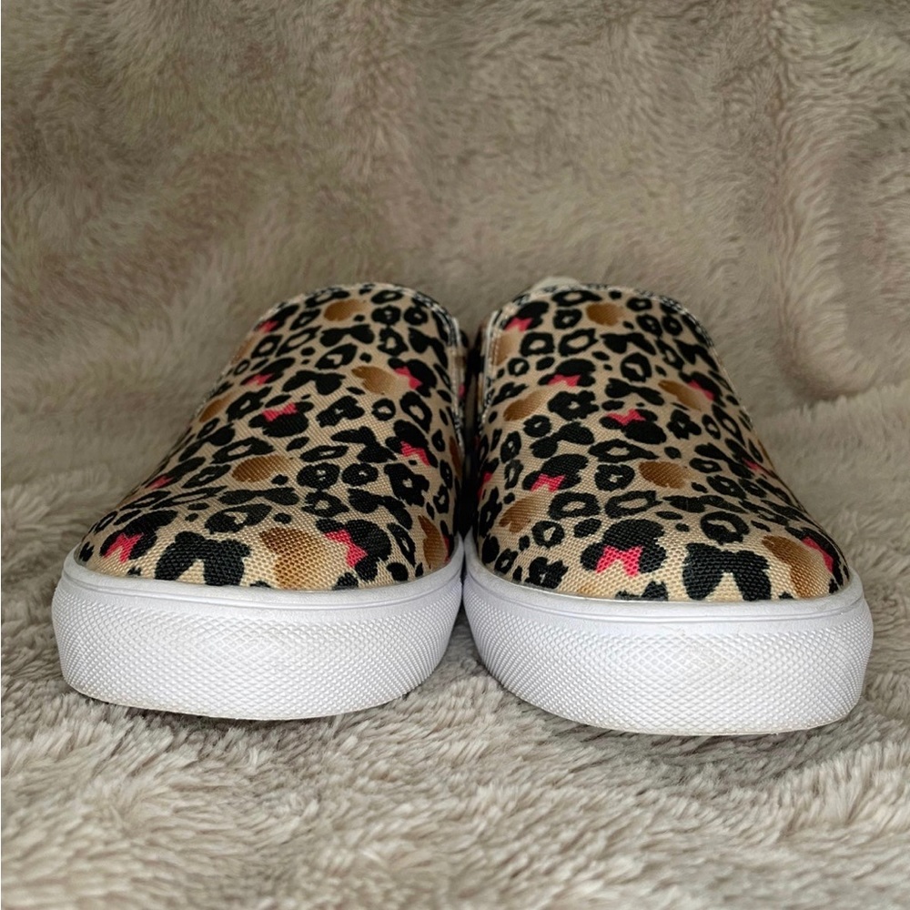 Minnie Mouse Cheetah Print Vans - Like Shoes - image 6